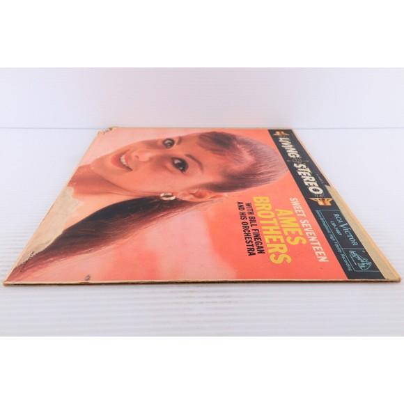 Ames Brothers w/ Bill Finegan Sweet Seventeen 1958 Stereo 12" LP Record LSP-1487 - Picture 7 of 16